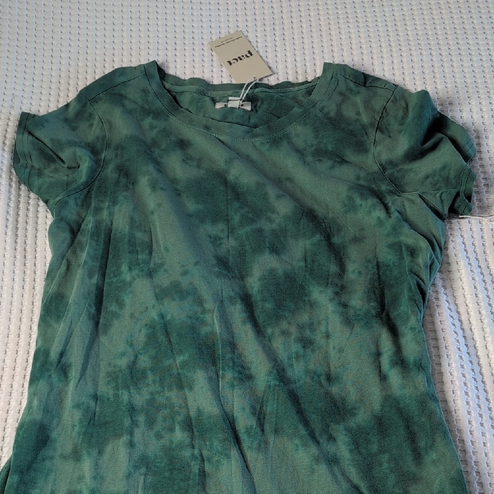Pact Sage Green Tie Dye Dress - Picture 12 of 12